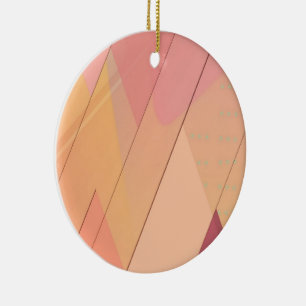 Abstraktes Farbmuster Keramik Ornament