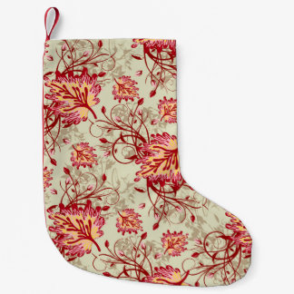 Abstraktes Farbmuster mit Hintergrundabstraktion Kleiner Weihnachtsstrumpf