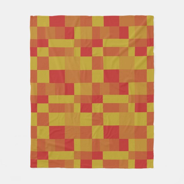 Abstraktes Farbmuster Muster 280913 Fleecedecke (Vorderseite)