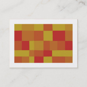 Abstraktes Farbmuster Muster 280913 (grenzt) Visitenkarte