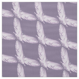 abstraktes Federmuster Stoff