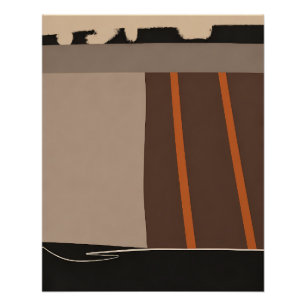 Abstraktes Feld Poster