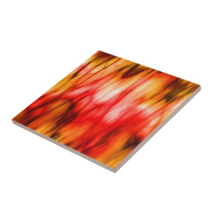 Abstraktes Feuer Fliese