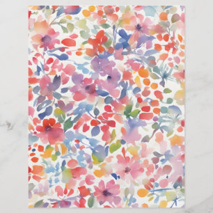 Abstraktes Floralloose