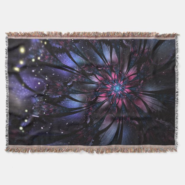Abstraktes Fraktal Blume Design. Decke (Vorderseite)