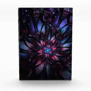 Abstraktes Fraktal Blume Design. Fotoblock