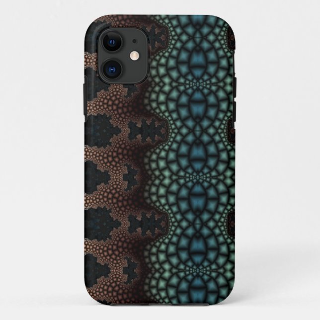 abstraktes Fraktal-iPhone Case-Mate iPhone Hülle (Rückseite)