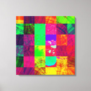 Abstraktes Fraktal Leinwand Kunst