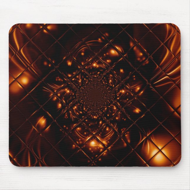 Abstraktes Fraktal-Mauspad Mousepad (Vorne)