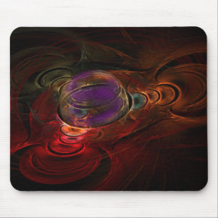 Abstraktes Fraktal Mousepad