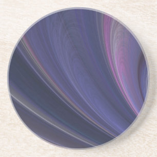Abstraktes Fraktal Rainbow Swirl Sandstone Unterse Untersetzer