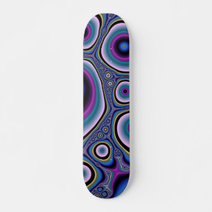 Abstraktes Fraktal Skateboard