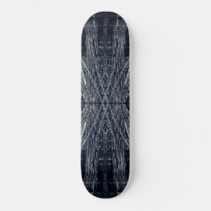 Abstraktes futuristisches Muster Skateboard
