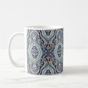 Abstraktes geeignetes Stoff-Tapeten-Design Kaffeetasse