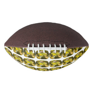 Abstraktes Gelbmuster Football