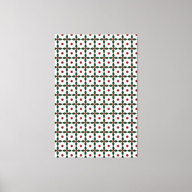 Abstraktes Gelbmuster Leinwanddruck (Vorderseite)