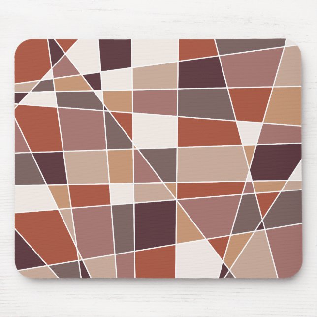 Abstraktes Geometrie mousepad (Vorne)