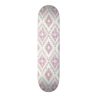 Abstraktes geometrisches aztekisches Muster Skateboard