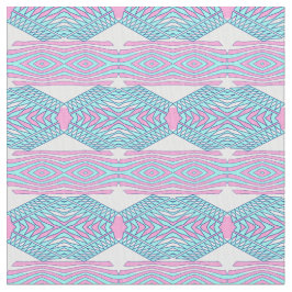 Abstraktes geometrisches boho Muster Stoff