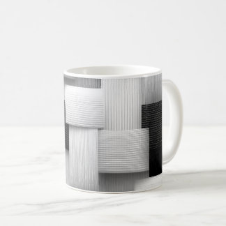 Abstraktes geometrisches Design Kaffeetasse