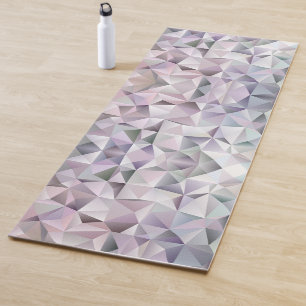 Abstraktes geometrisches Design mit einem Mosaik Yogamatte
