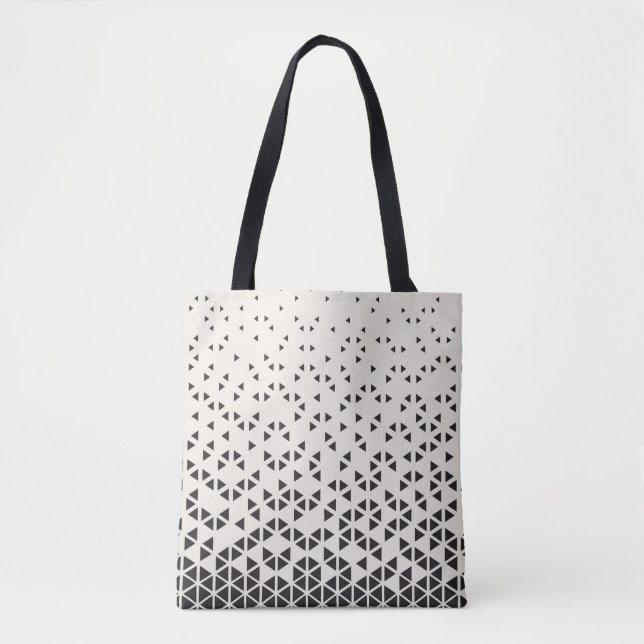 Abstraktes geometrisches Design Tasche (Vorderseite)