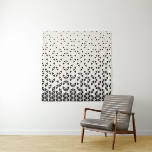 Abstraktes geometrisches Design Wandteppich