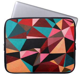 Abstraktes geometrisches Dreieck Laptopschutzhülle