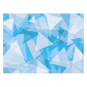 Abstraktes geometrisches Dreieck-Muster   Tischdec Tischdecke