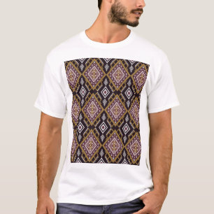 Abstraktes geometrisches ethnisches Tapetendesign. T-Shirt
