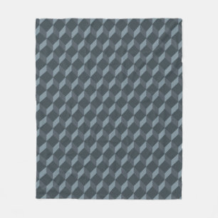 Abstraktes geometrisches Hintergrund-Muster Fleecedecke
