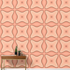 Abstraktes geometrisches Hintergrundbild in warmen Tapete