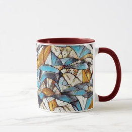 Abstraktes geometrisches Muster 40 - Kaffee-Tasse Tasse