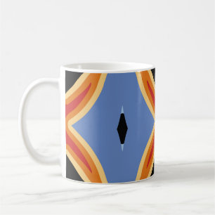 Abstraktes geometrisches Muster.abstrakt, Hintergr Kaffeetasse