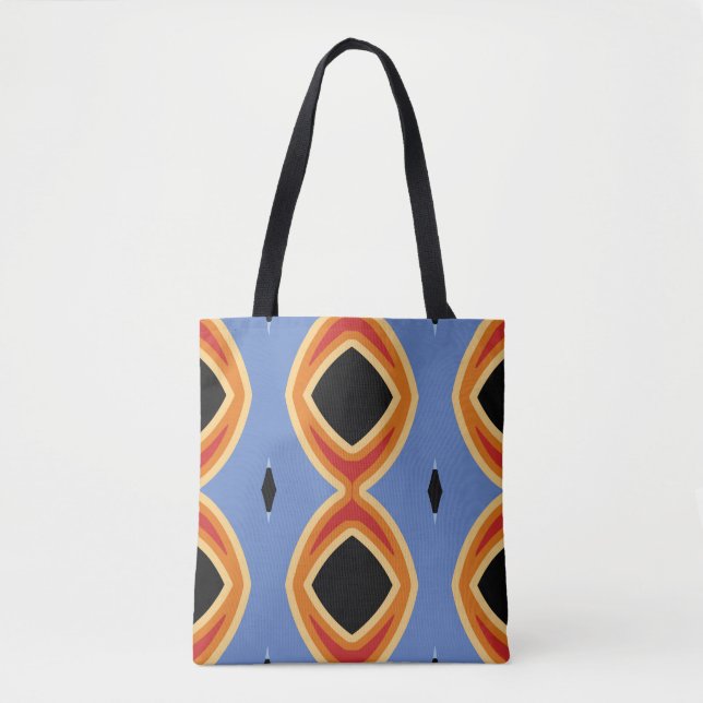 Abstraktes geometrisches Muster.abstrakt, Hintergr Tasche (Vorderseite)
