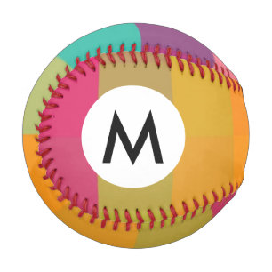 Abstraktes geometrisches Muster Baseball