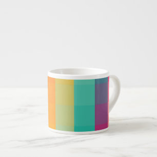 Abstraktes geometrisches Muster Espressotasse