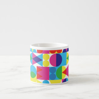 Abstraktes geometrisches Muster. Espressotasse