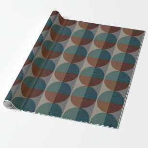 Abstraktes geometrisches Muster. Geschenkpapier