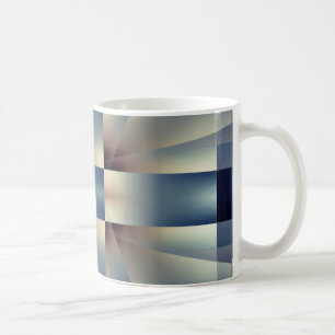 Abstraktes geometrisches Muster Kaffeetasse