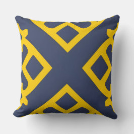 Abstraktes geometrisches Muster Kissen
