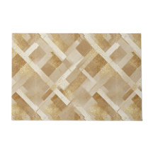 Abstraktes geometrisches Muster mit Metallic