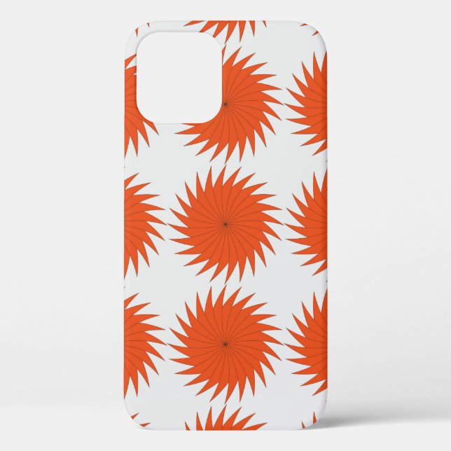 Abstraktes geometrisches Muster mit Streifen, Lini Case-Mate iPhone Hülle (Rückseite)