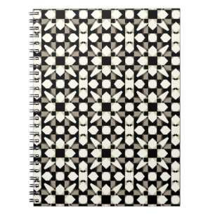 Abstraktes geometrisches Muster Notizblock