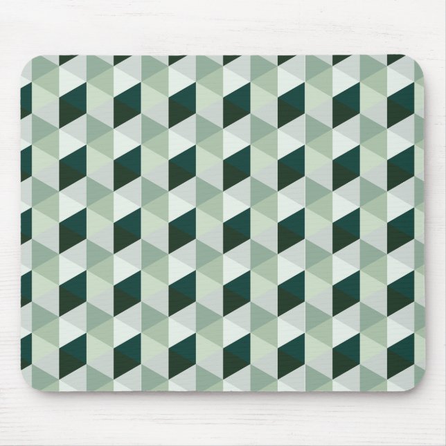 Abstraktes geometrisches Muster - Nr. 01 Mousepad (Vorne)