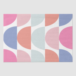 Abstraktes geometrisches Muster Seidenpapier