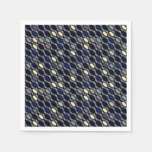 Abstraktes geometrisches Muster. Serviette
