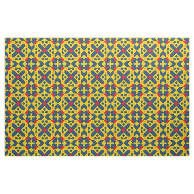 Abstraktes geometrisches Muster Stoff (Fat Quarter (45,7 x 55,9 cm))