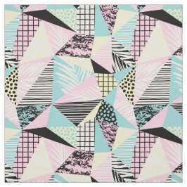 Abstraktes geometrisches Muster Stoff