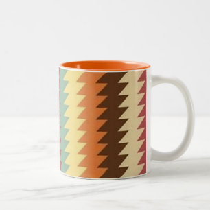 Abstraktes geometrisches Muster - Tasse